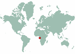Mfoume in world map
